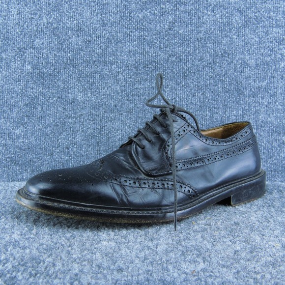 Mikekonos Men Derby Shoes Black Lace Up Size‎ 8.5 Medium main image 5
